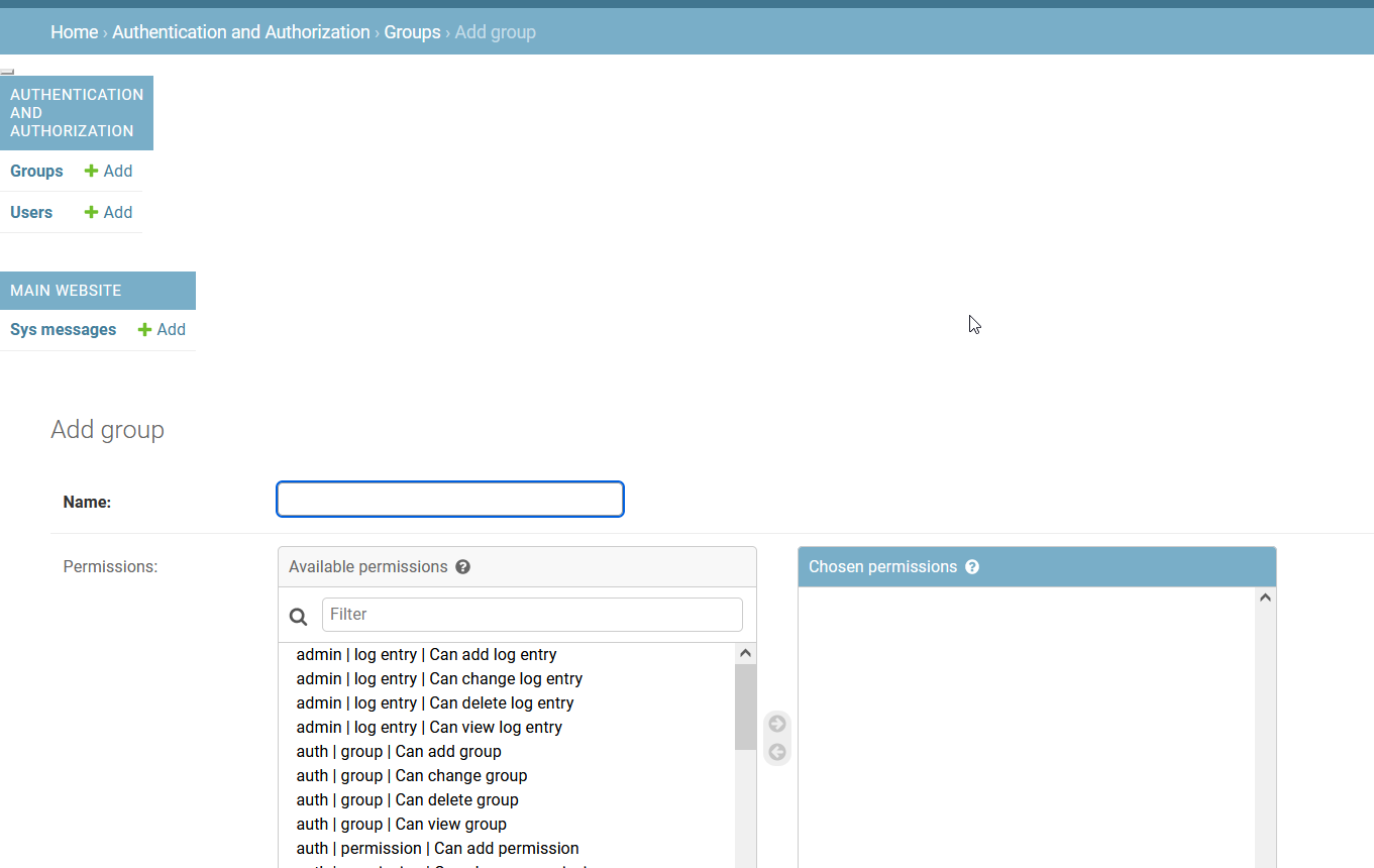 Add/Edit Page in Django